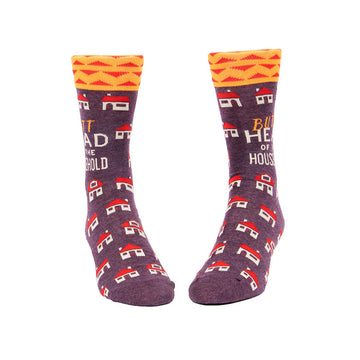 Butthead of the Household Men's Crew Socks